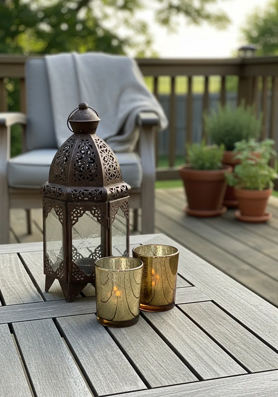 12. Add Decorative Candle Holders