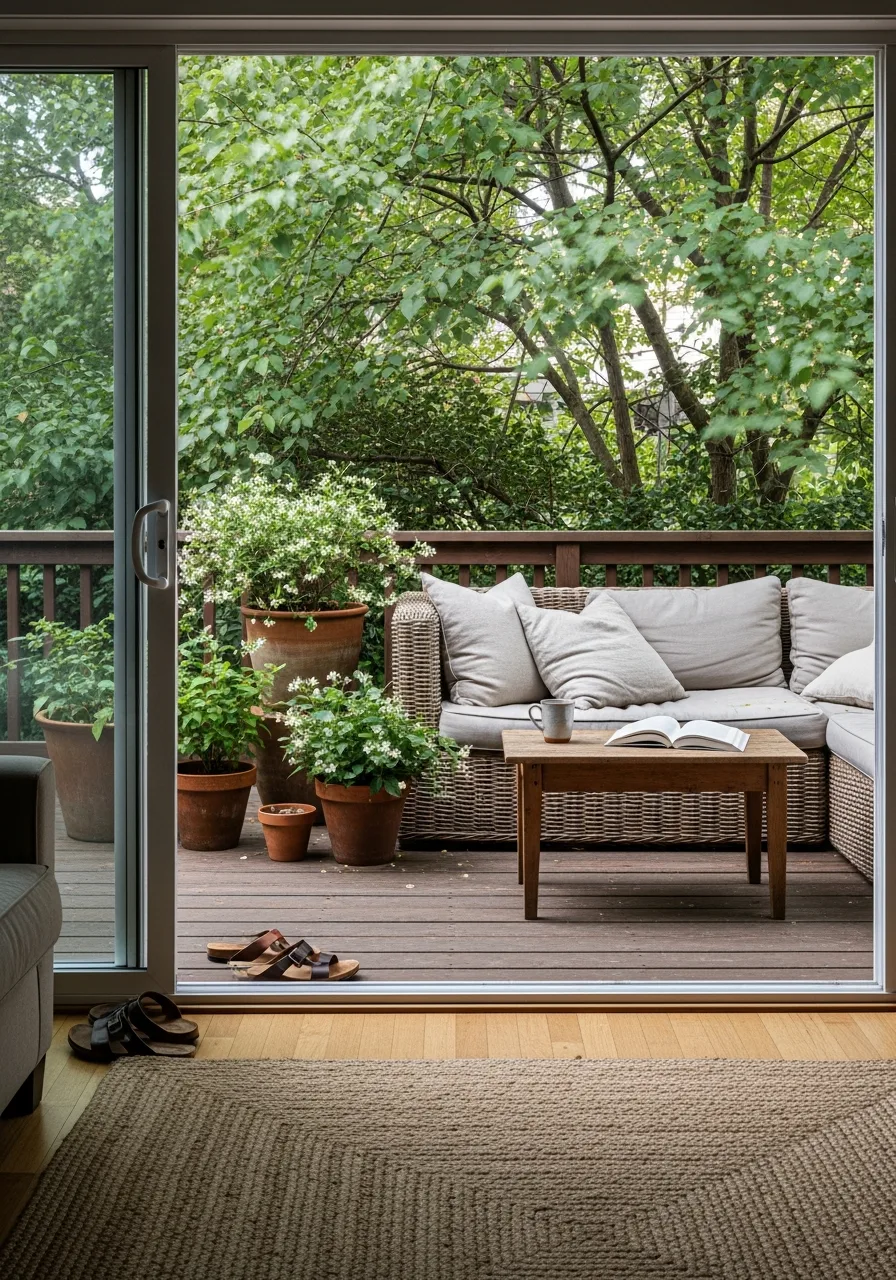 17. Blend Indoor Outdoor Style
