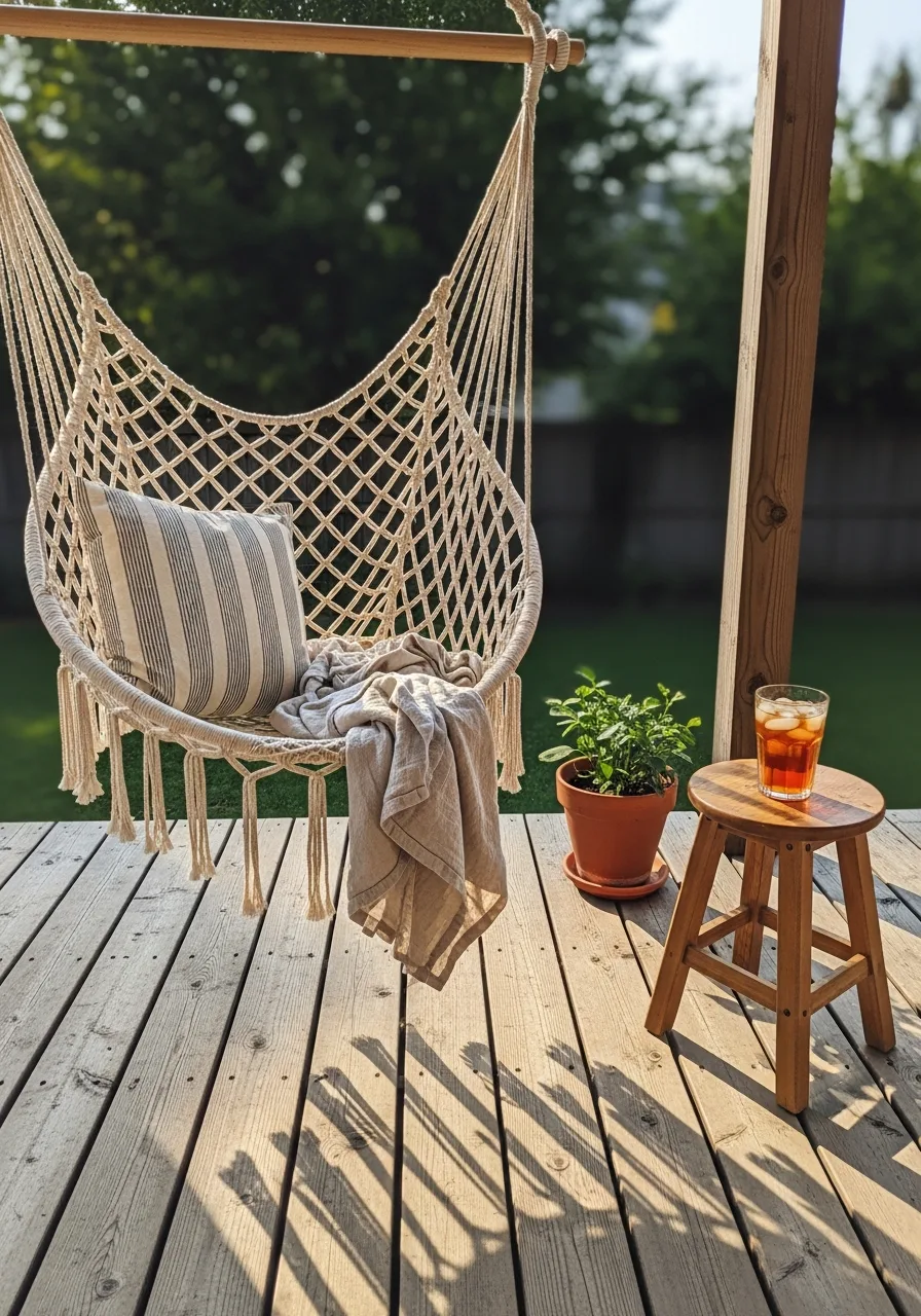 24. Add a Hammock Swing