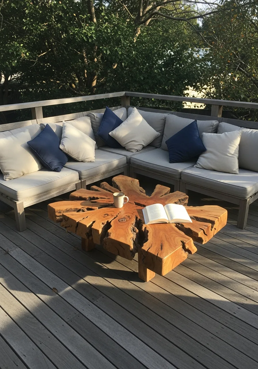 28. Add a Statement Coffee Table