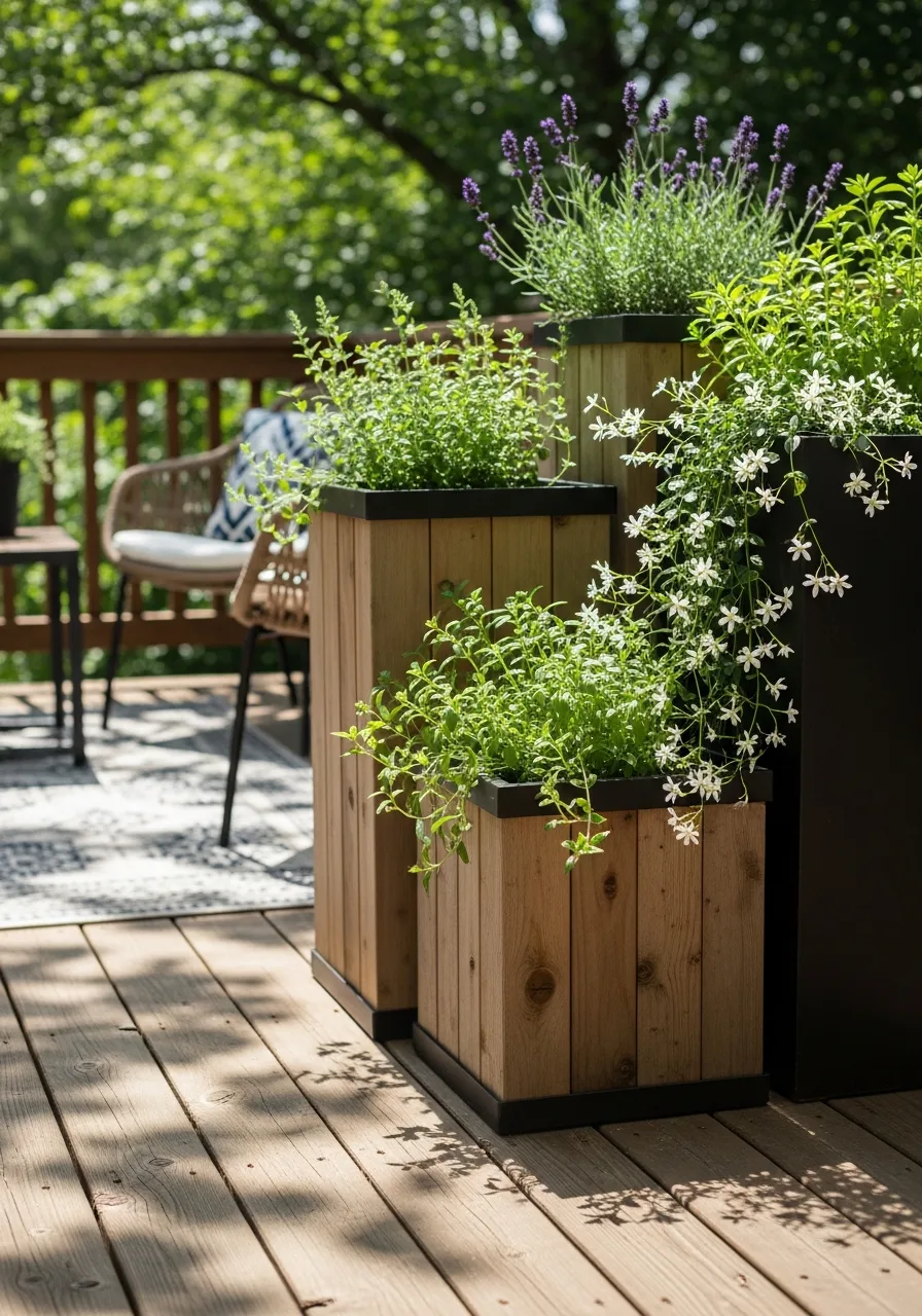 9. Use Elevated Planters