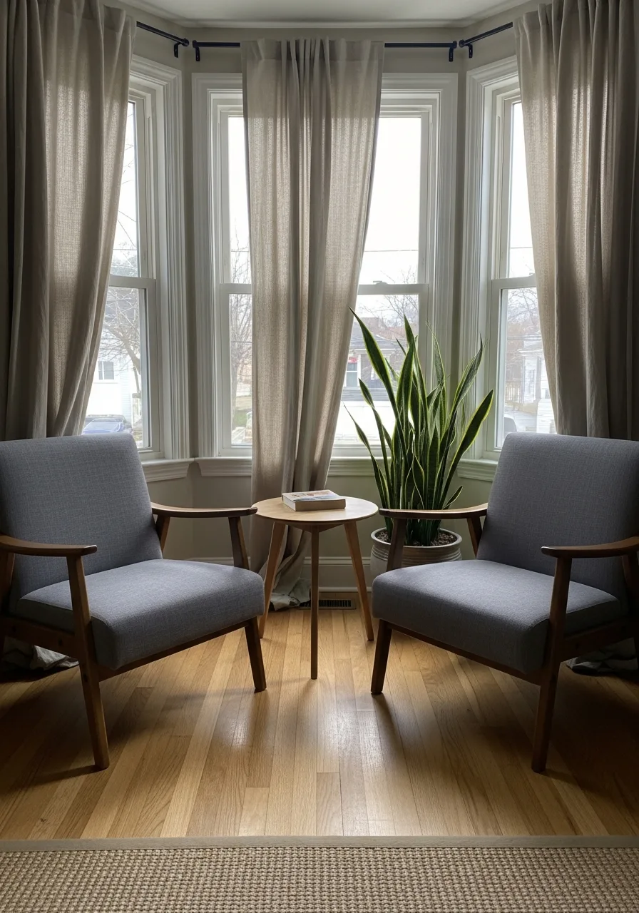 10. Two-Chair Conversation Spot