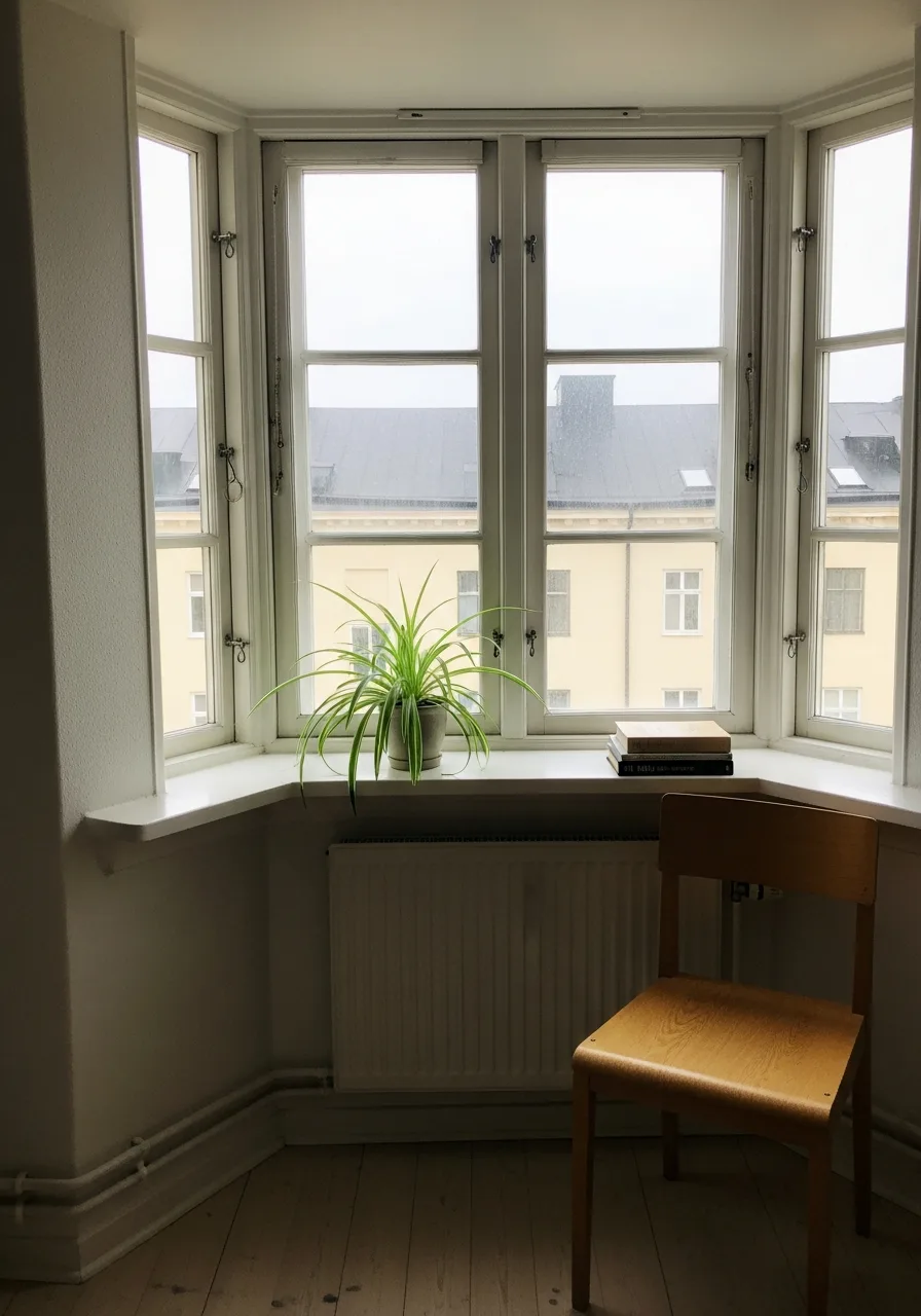 23. Scandinavian Light Corner