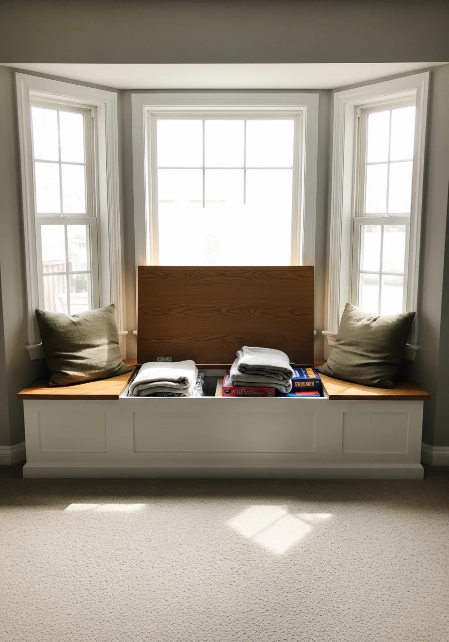 26. Bench With Hidden Storage