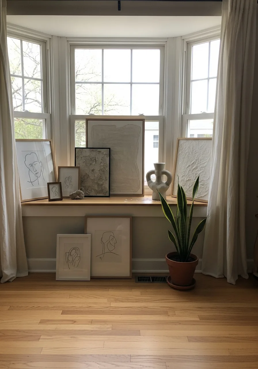 35. Art Display Window Area