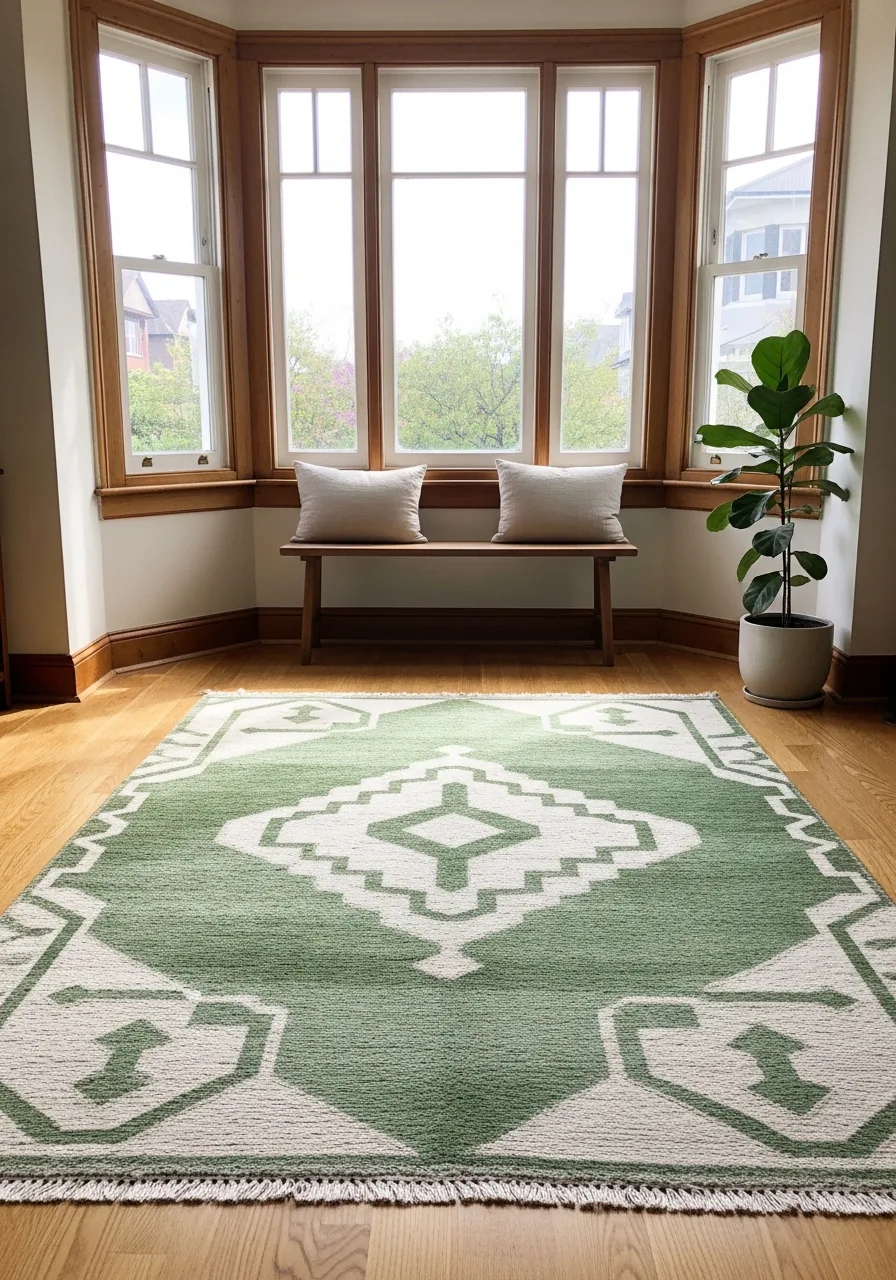 43. Statement Rug Highlight