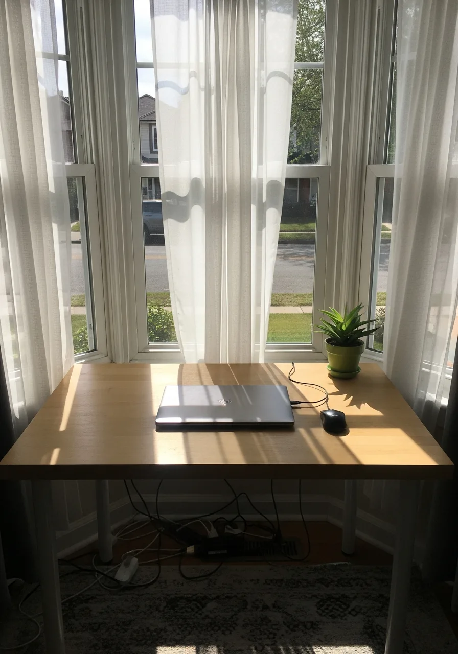 5. Home Office Desk Setup