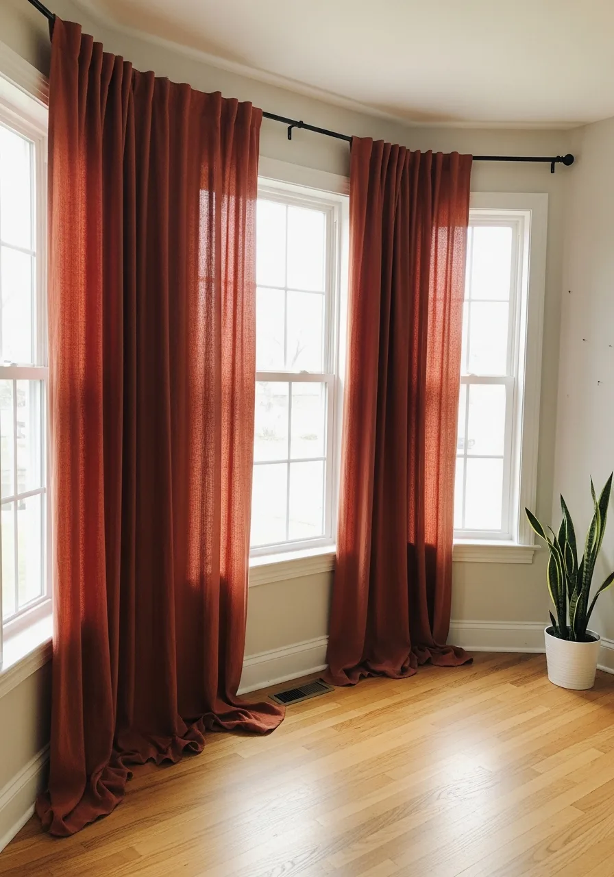 7. Statement Drapery Design