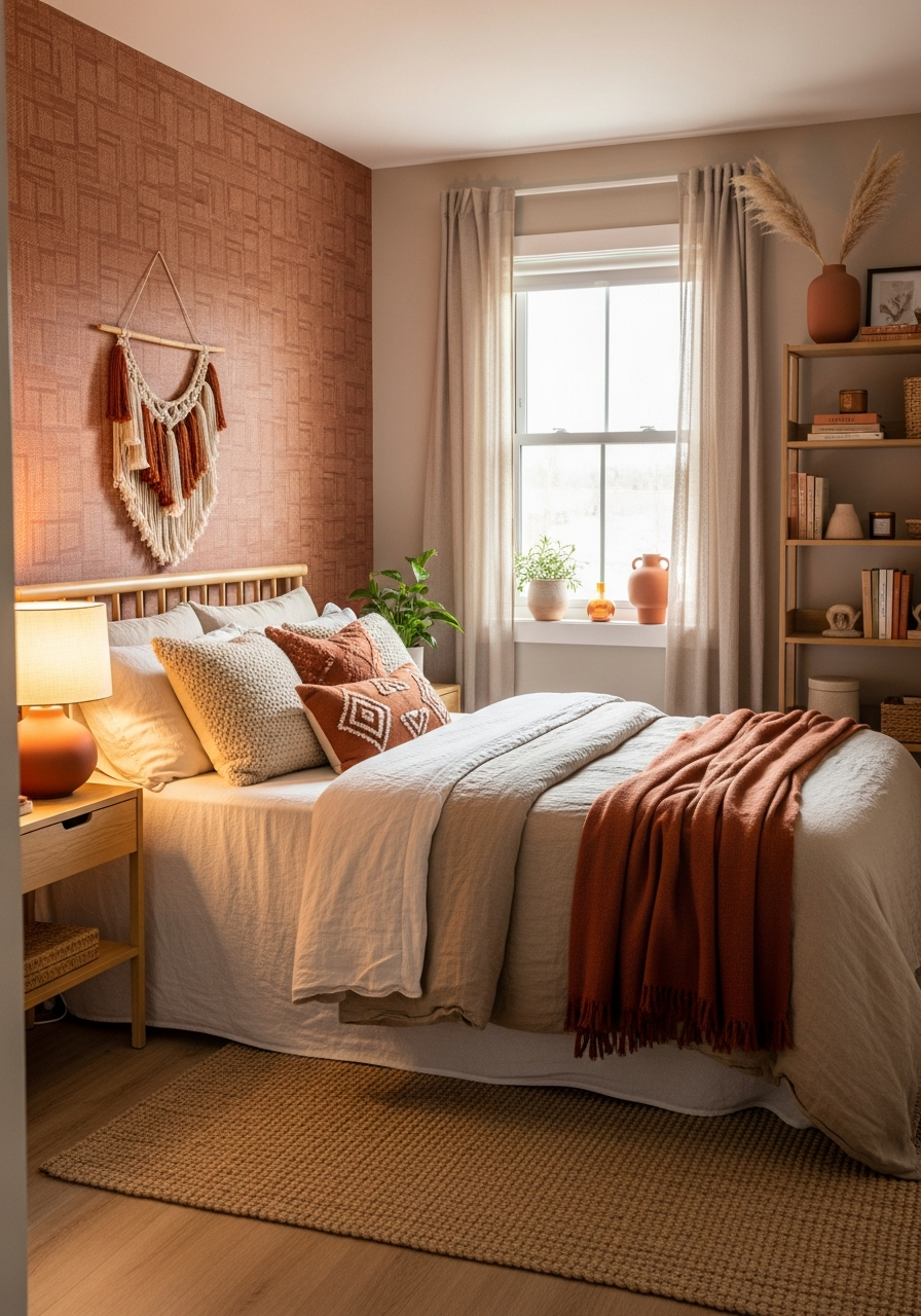 25. Sand Beige and Terracotta