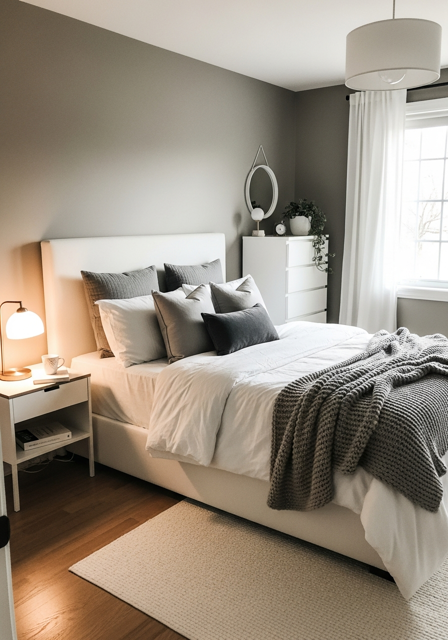 46. Warm Gray and White