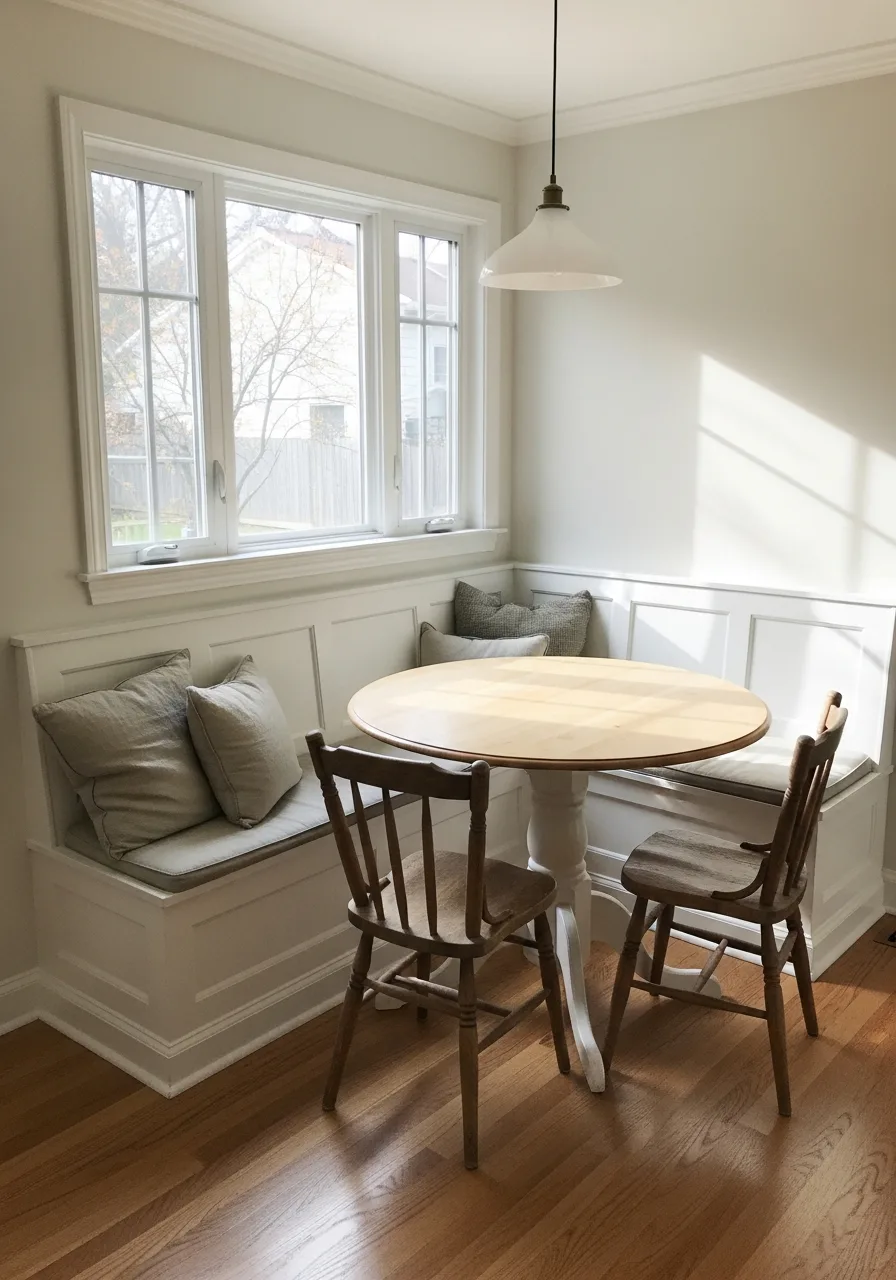 1. Built-In Banquette Seating