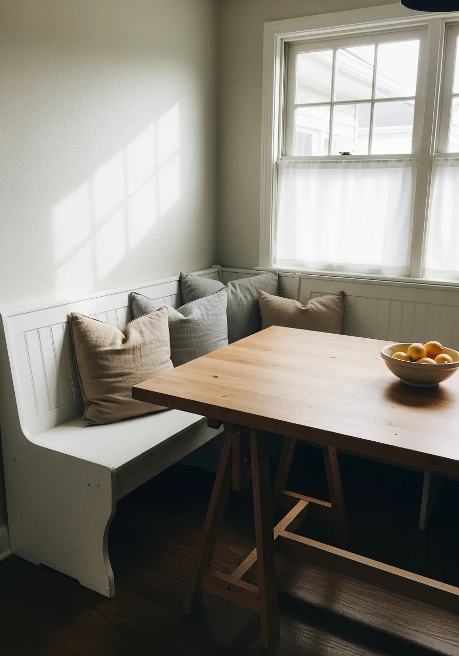 12. Farmhouse Style Nook