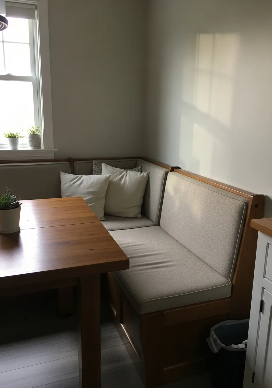 16. Upholstered Bench Seating