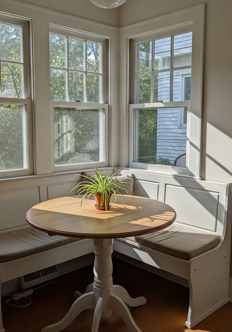 20. Window Corner Dining Spot