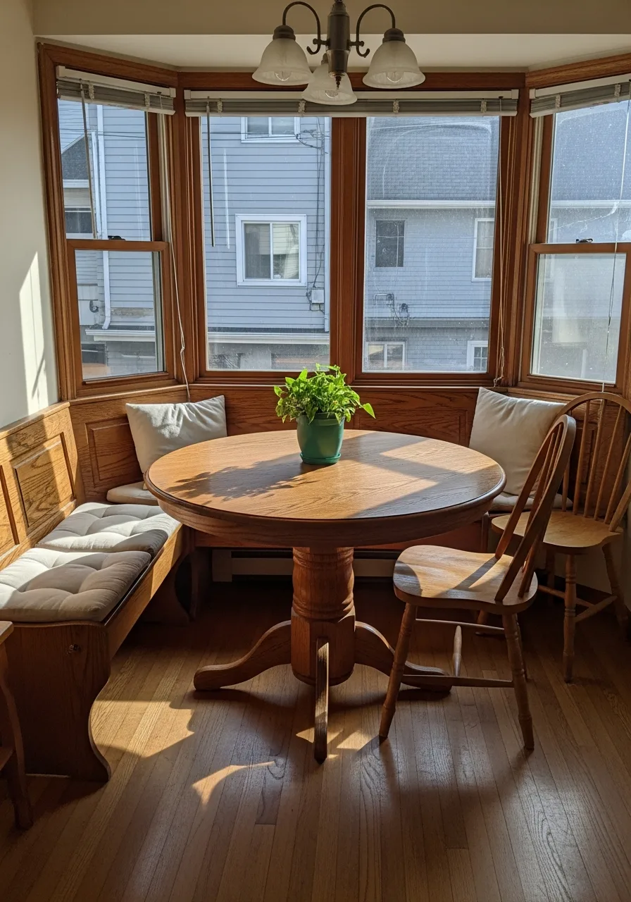 3. Bay Window Breakfast Nook
