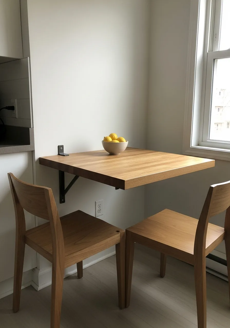 38. Floating Table Nook