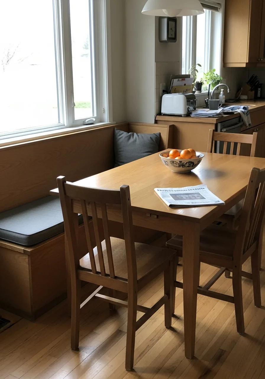 9. Open Plan Integrated Nook