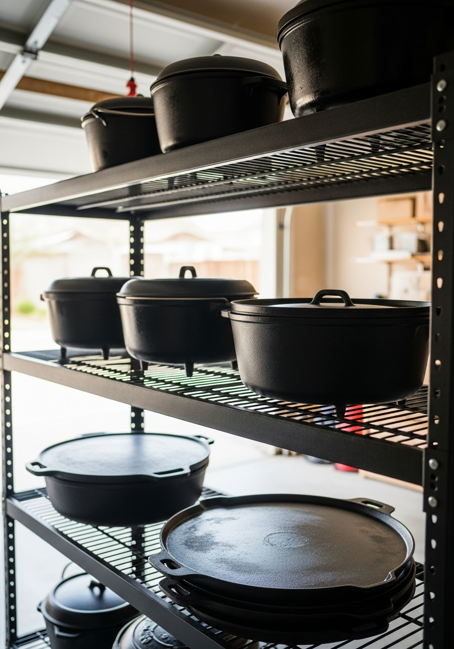 15. Garage Utility Shelf Storage