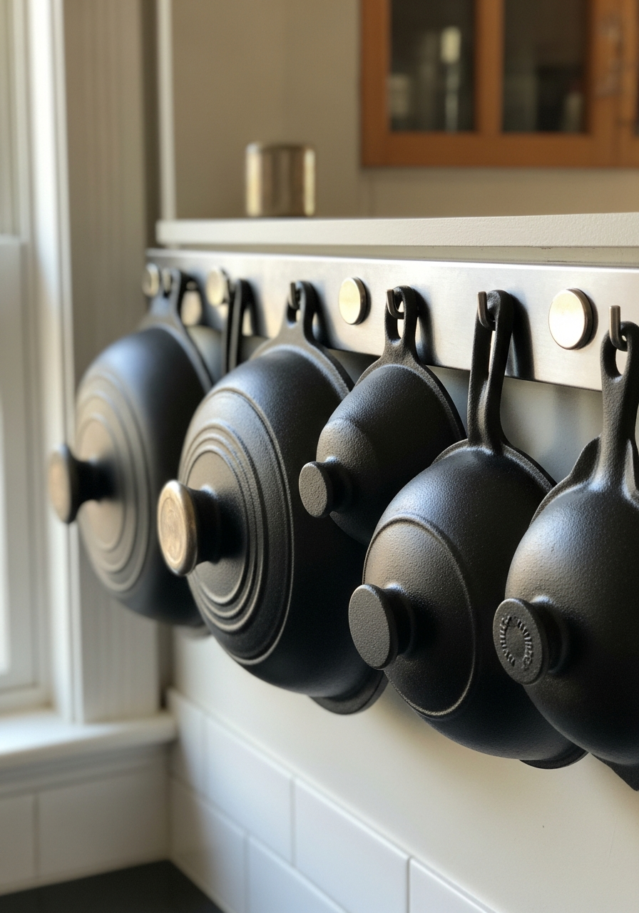 25. Magnetic Wall Lid Rail