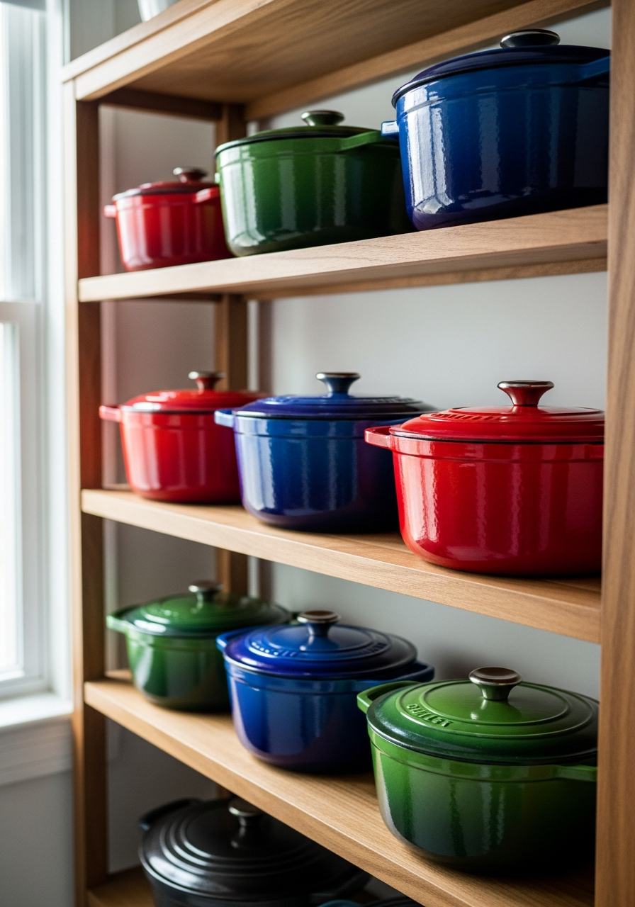28. Dutch Oven Shelf Display