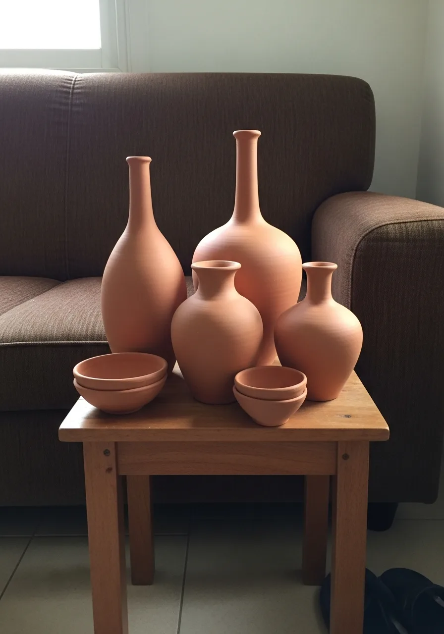 19. Terracotta Decor Accents
