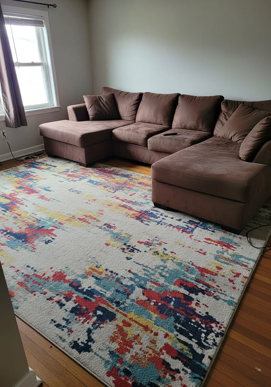 6. Statement Area Rug