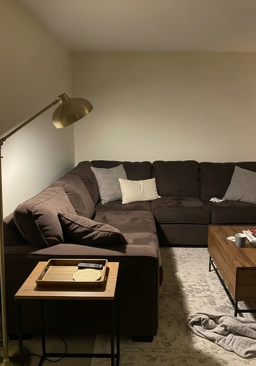 7. Brass Gold Accents