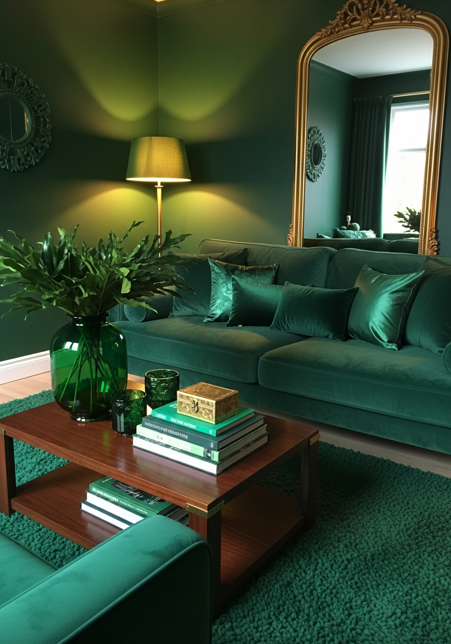 22. Emerald Green Jewel Tone