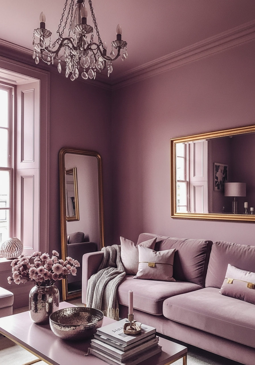 38. Dusty Rose Romantic Softness