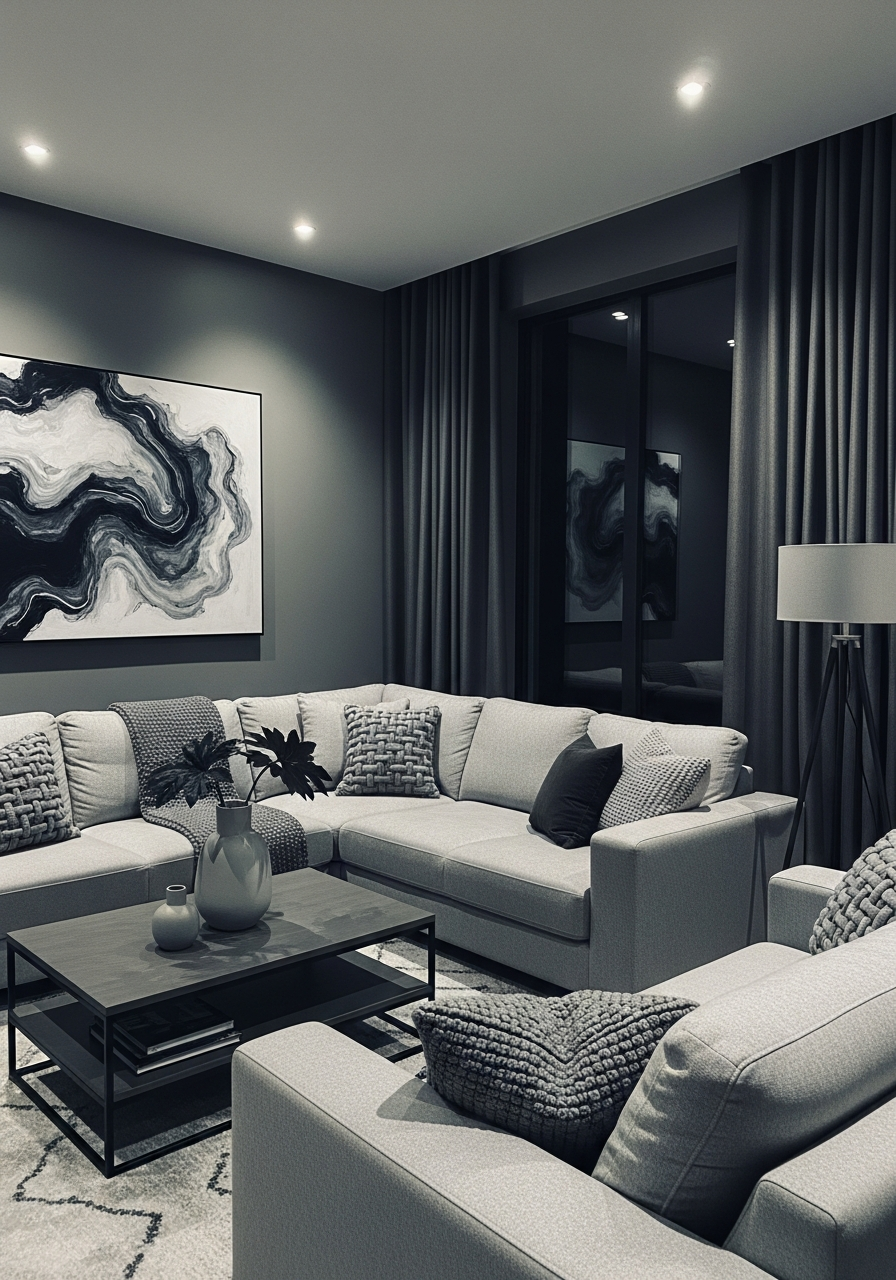 39. Graphite Gray Modern Feel