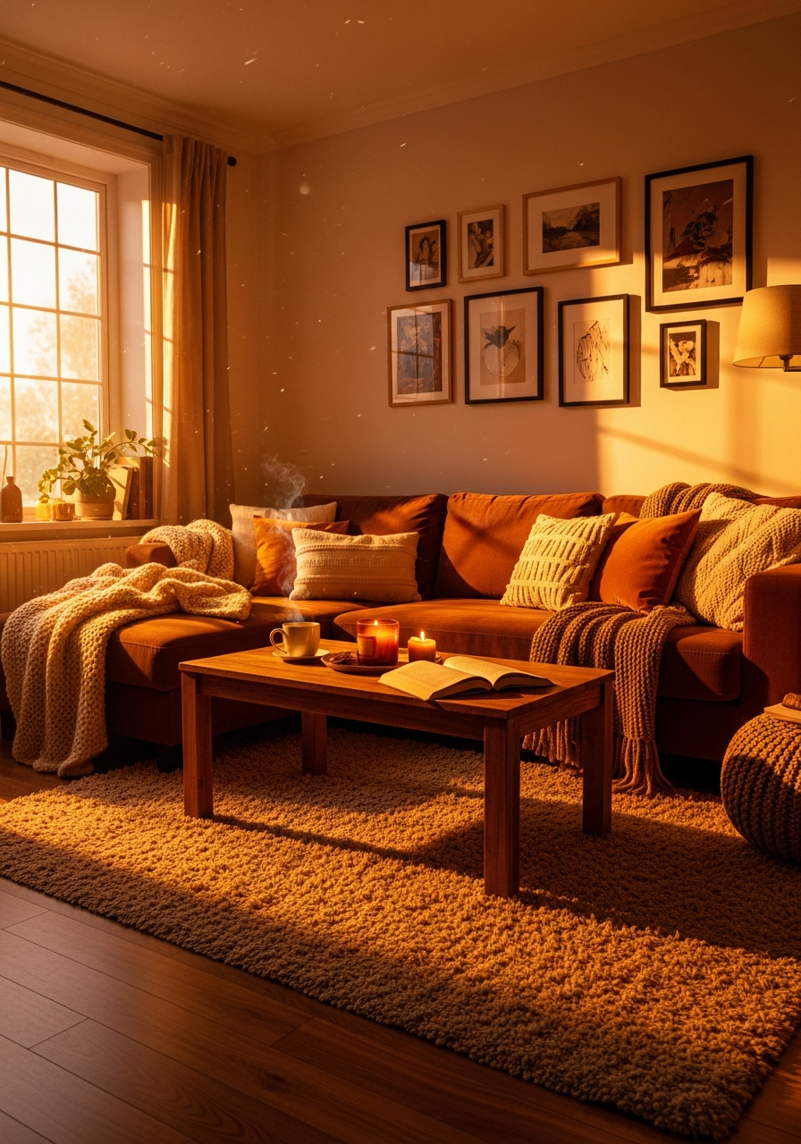 45. Warm Honey Cozy Atmosphere