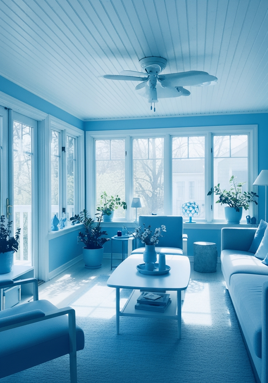 8. Soft Sky Blue Palette