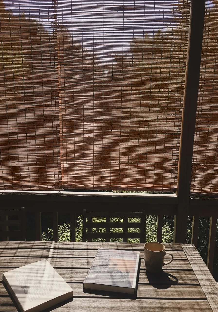 15. Bamboo or Reed Roof Cover