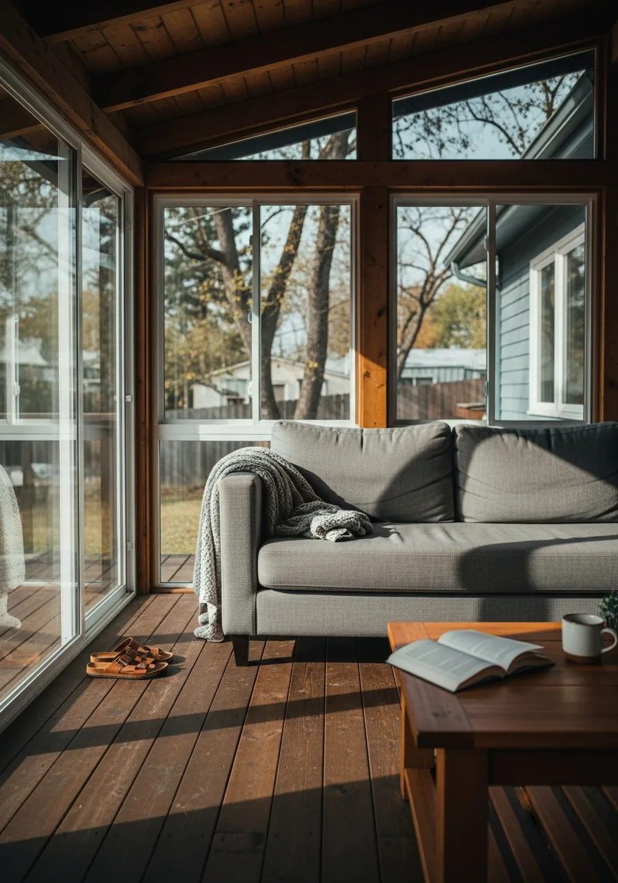 22. Fully Enclosed Deck Room