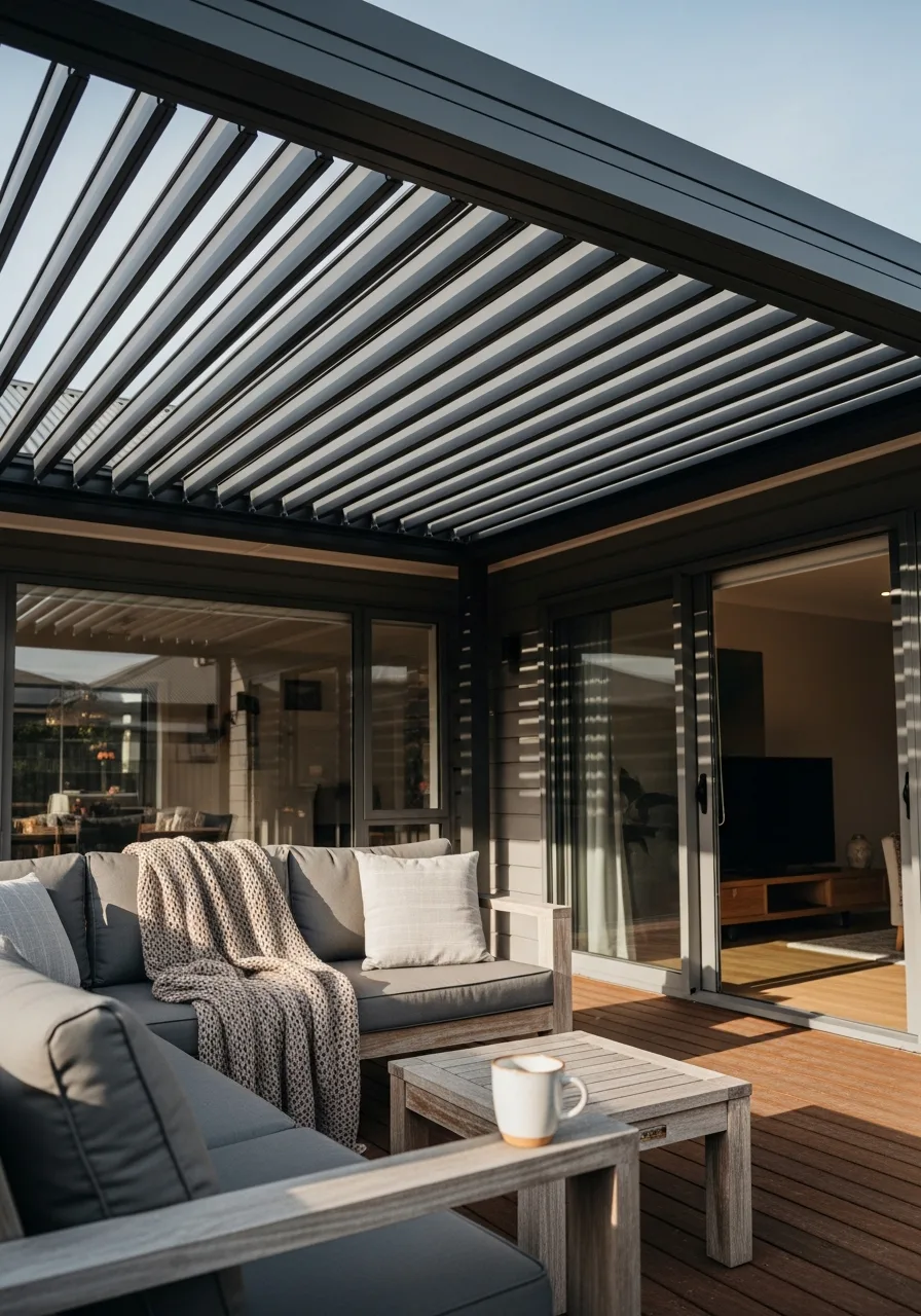 37. Convertible Pergola Roof
