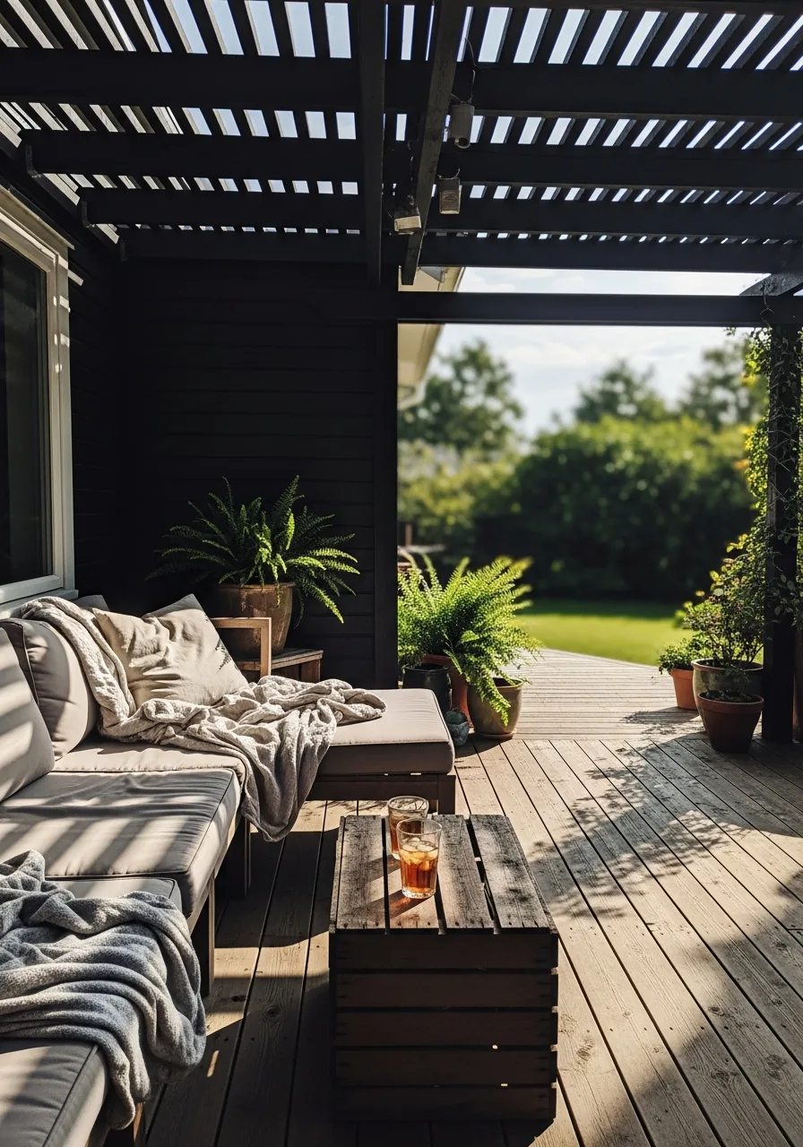 38. Partial Covered Deck Layout