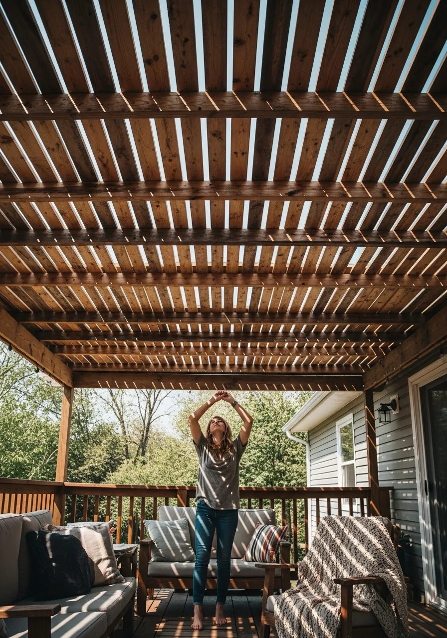 41. Pallet Wood Roof Cover