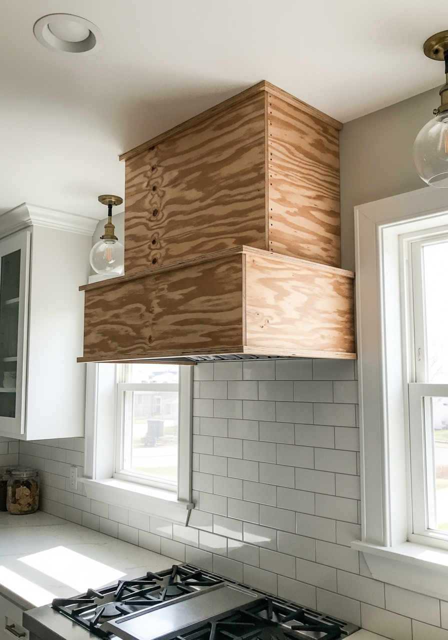 1. Classic Wooden Box Hood