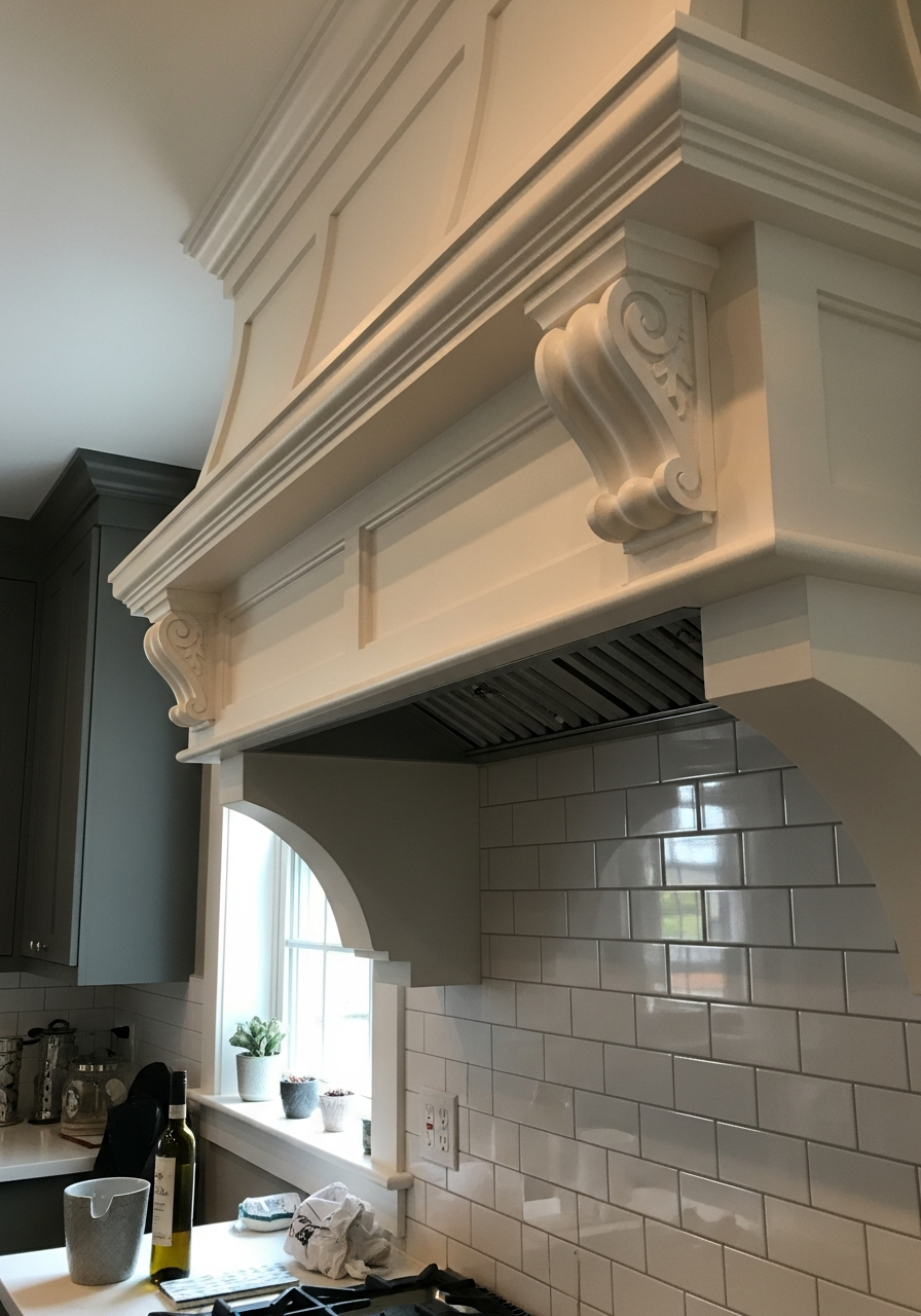 11. Hood Cover with Corbels