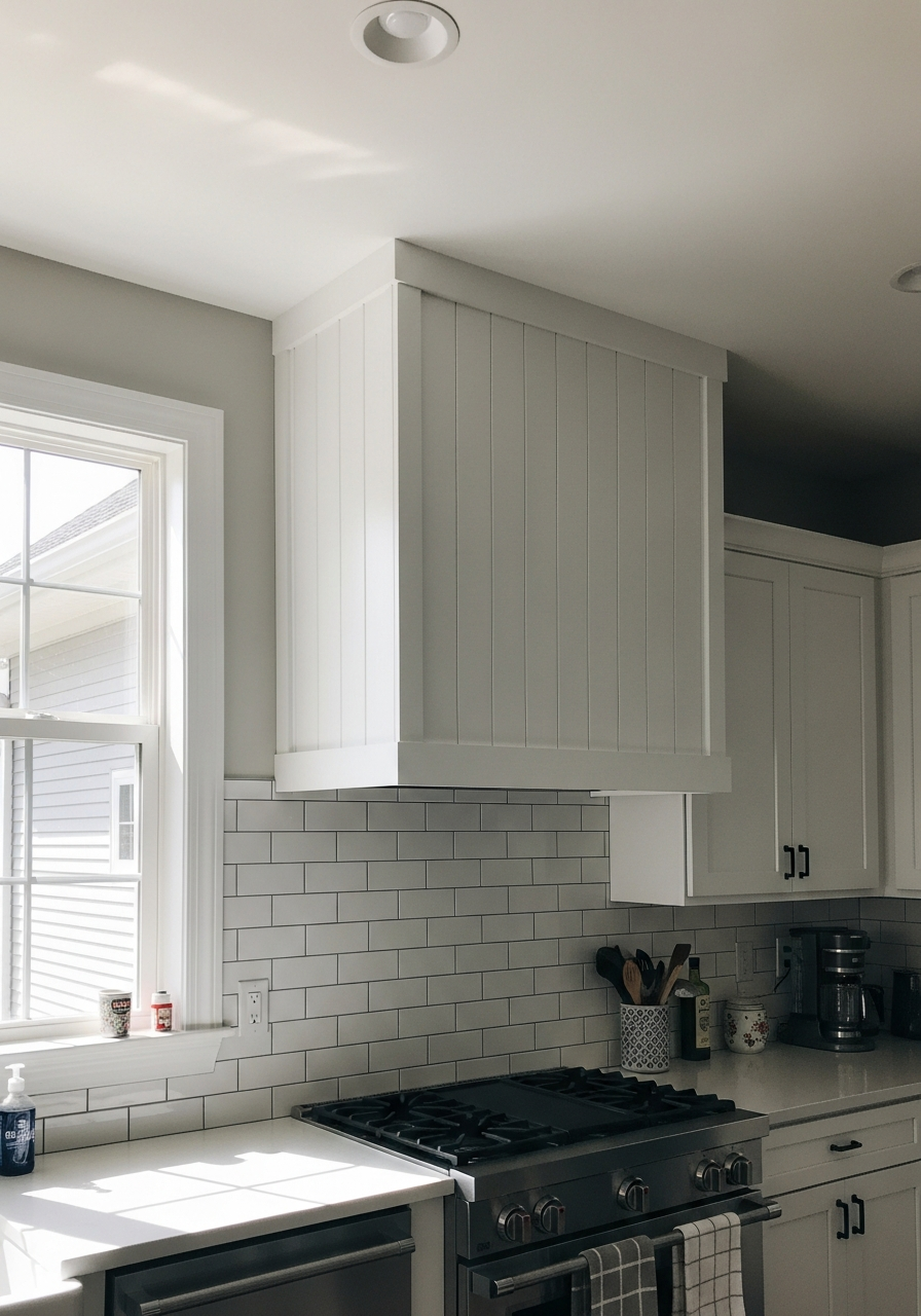 20. Ceiling-Height Hood Cover