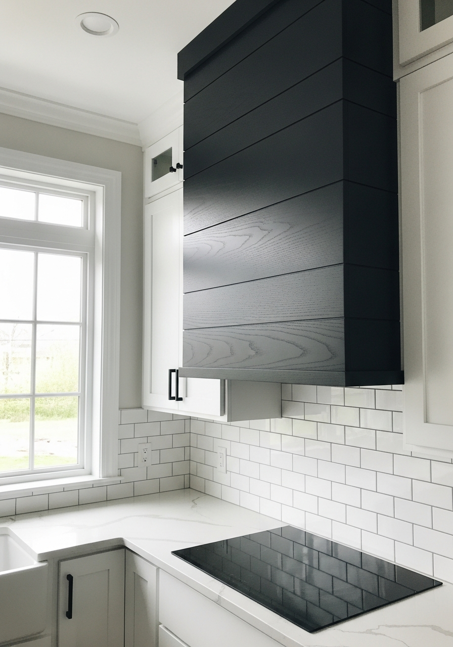 4. Modern Flat Panel Hood