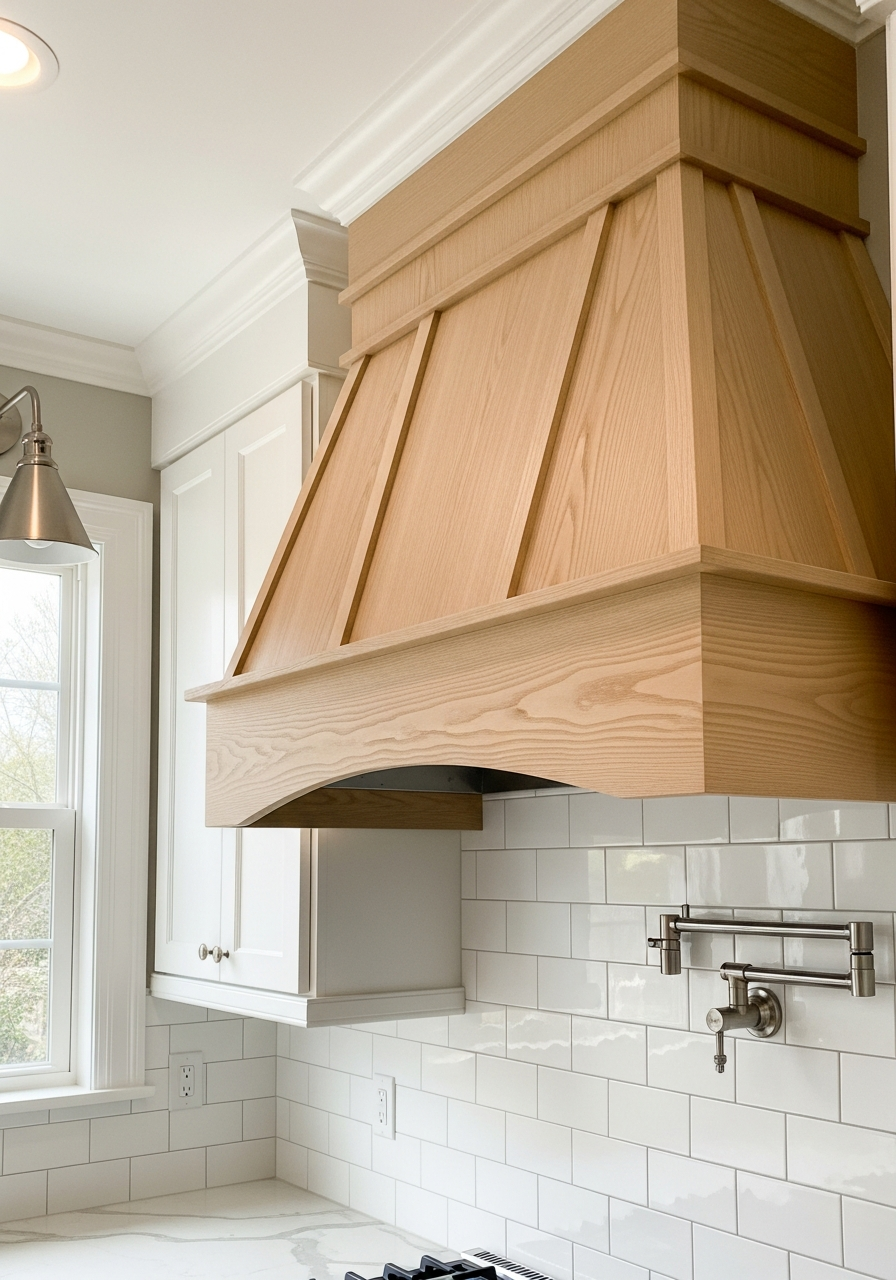 5. Arched Range Hood Cover