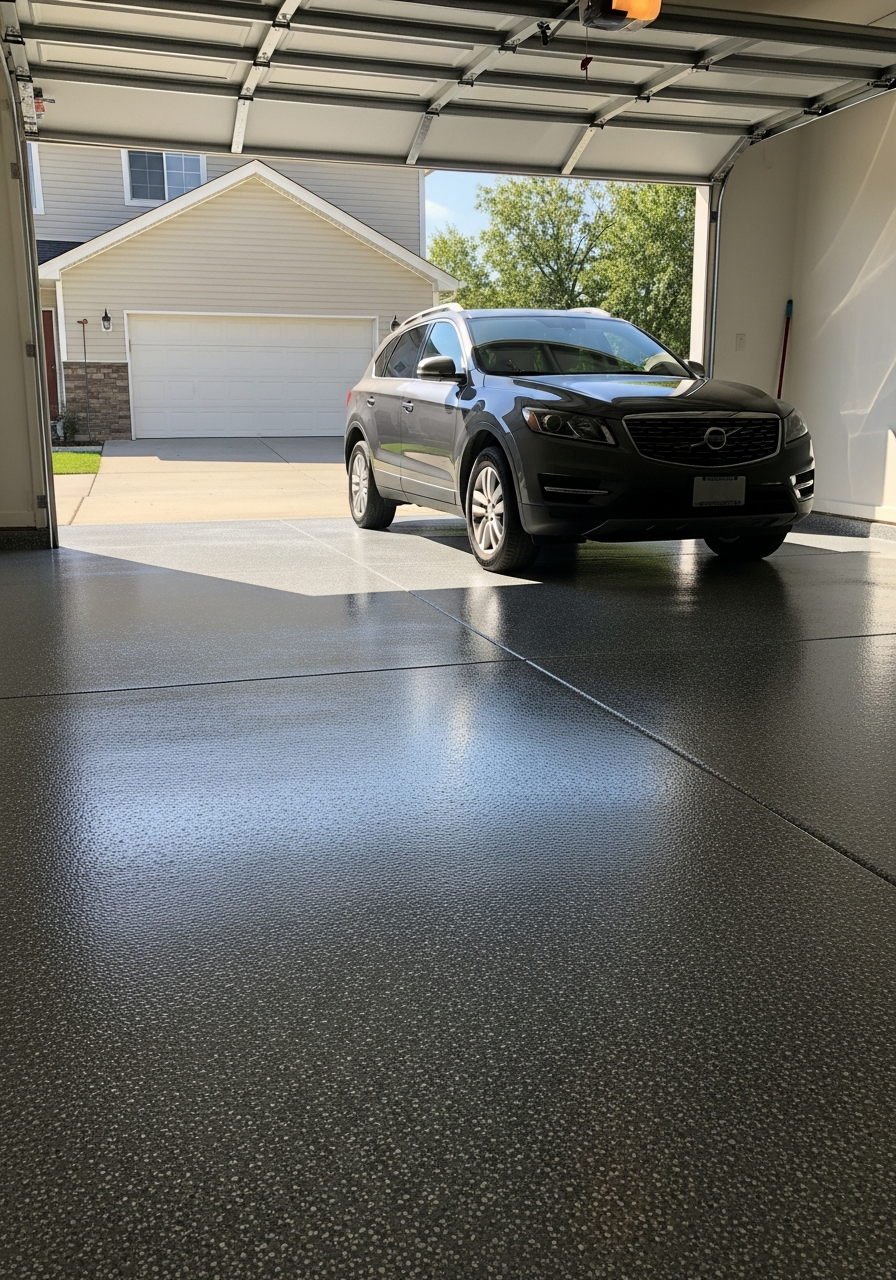 17. Polyaspartic Coated Floor