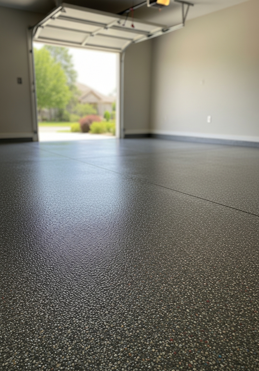 2. Gray Epoxy with Flakes