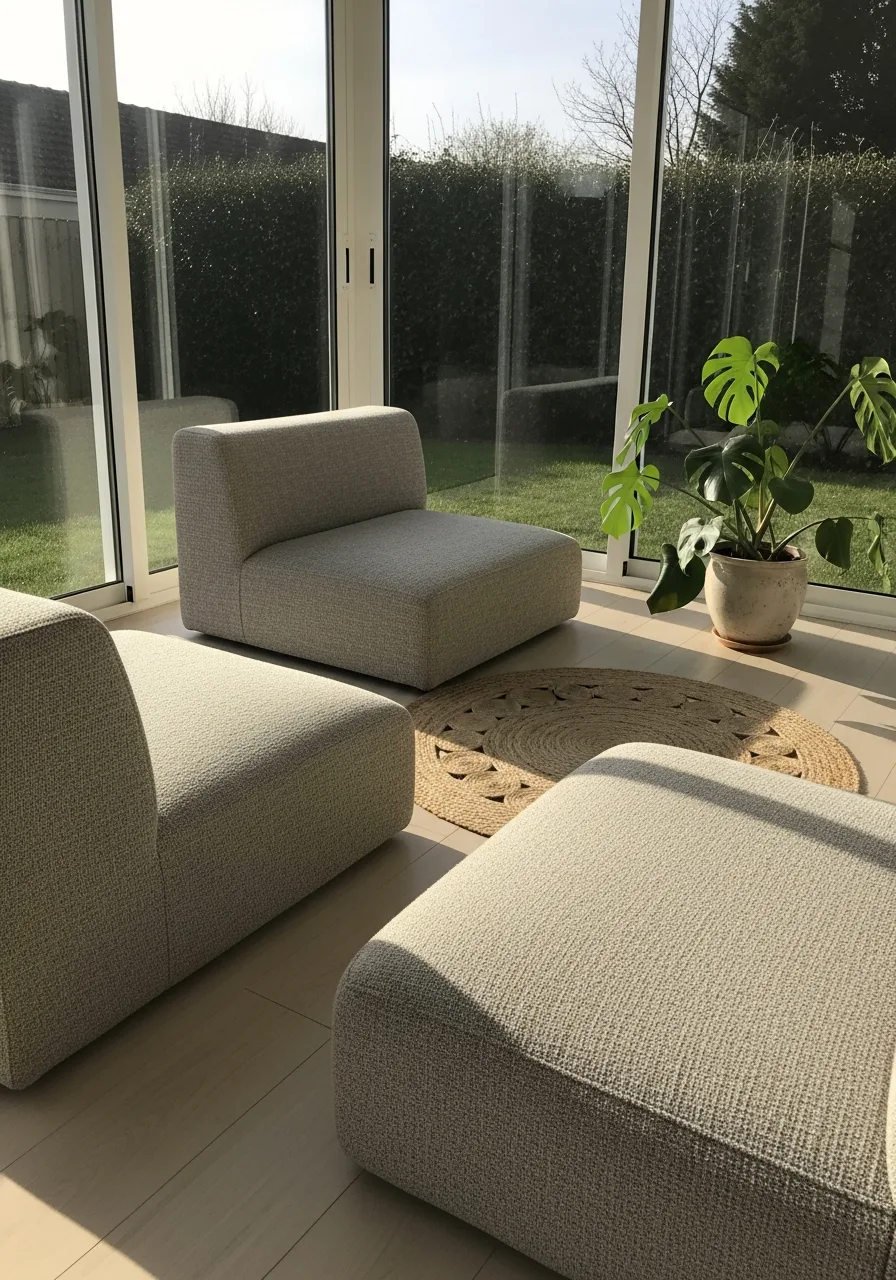 14. Modular Seating Pieces