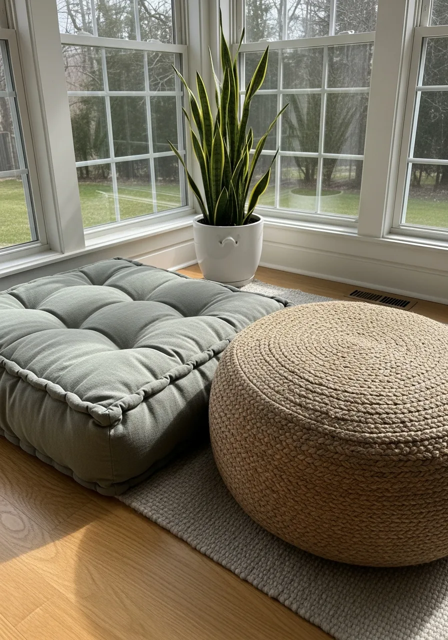 19. Poufs and Floor Seating