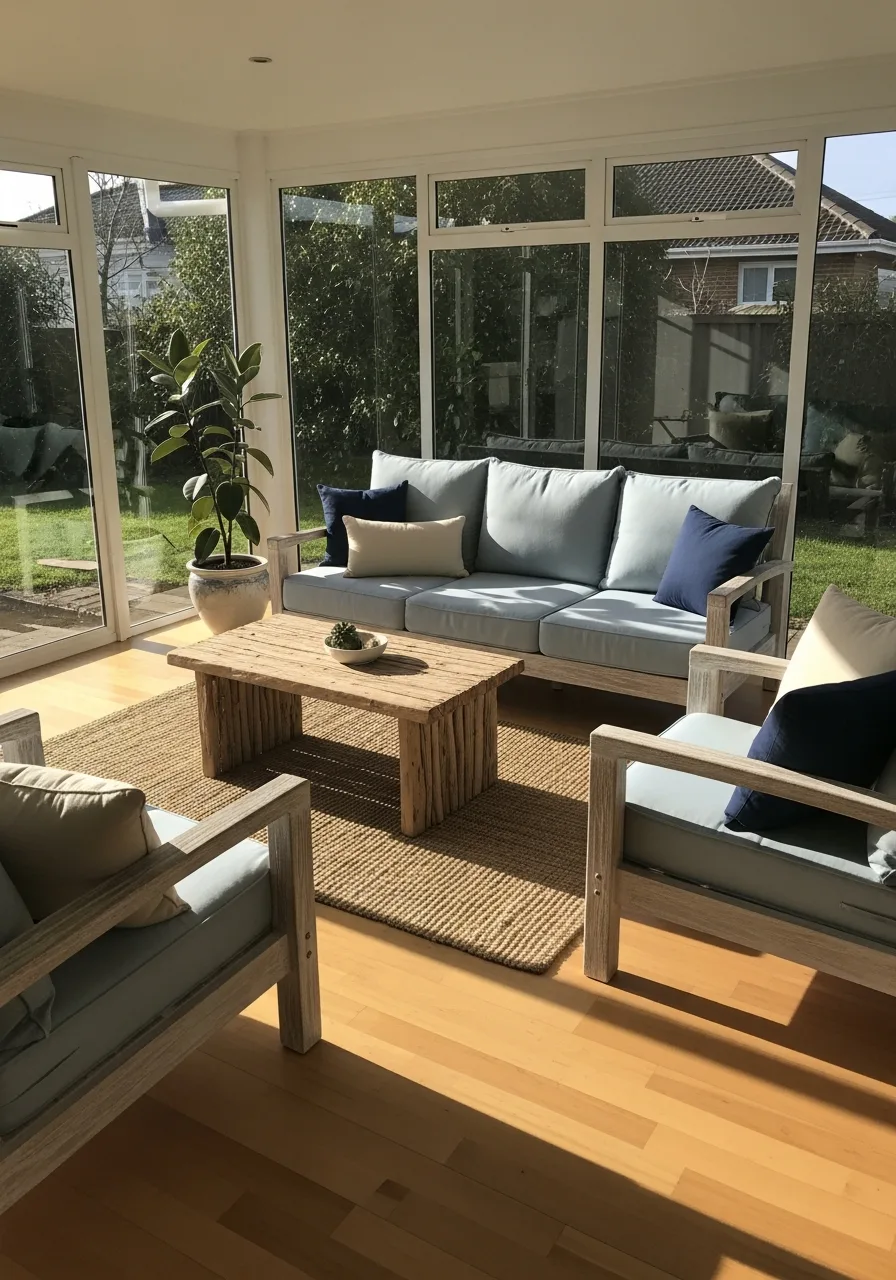 27. Coastal Style Furniture Set