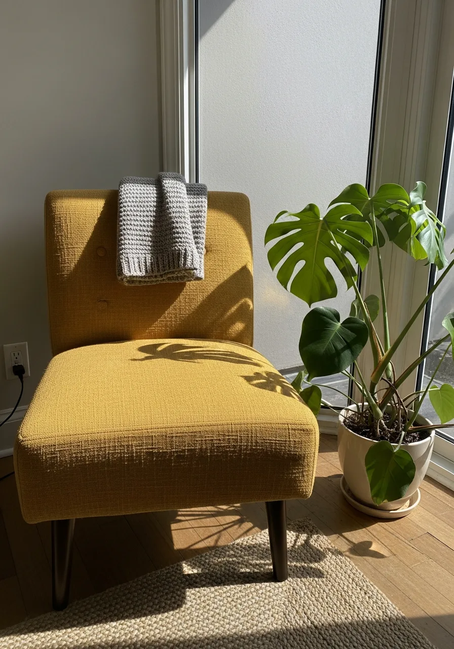 34. Statement Accent Chair