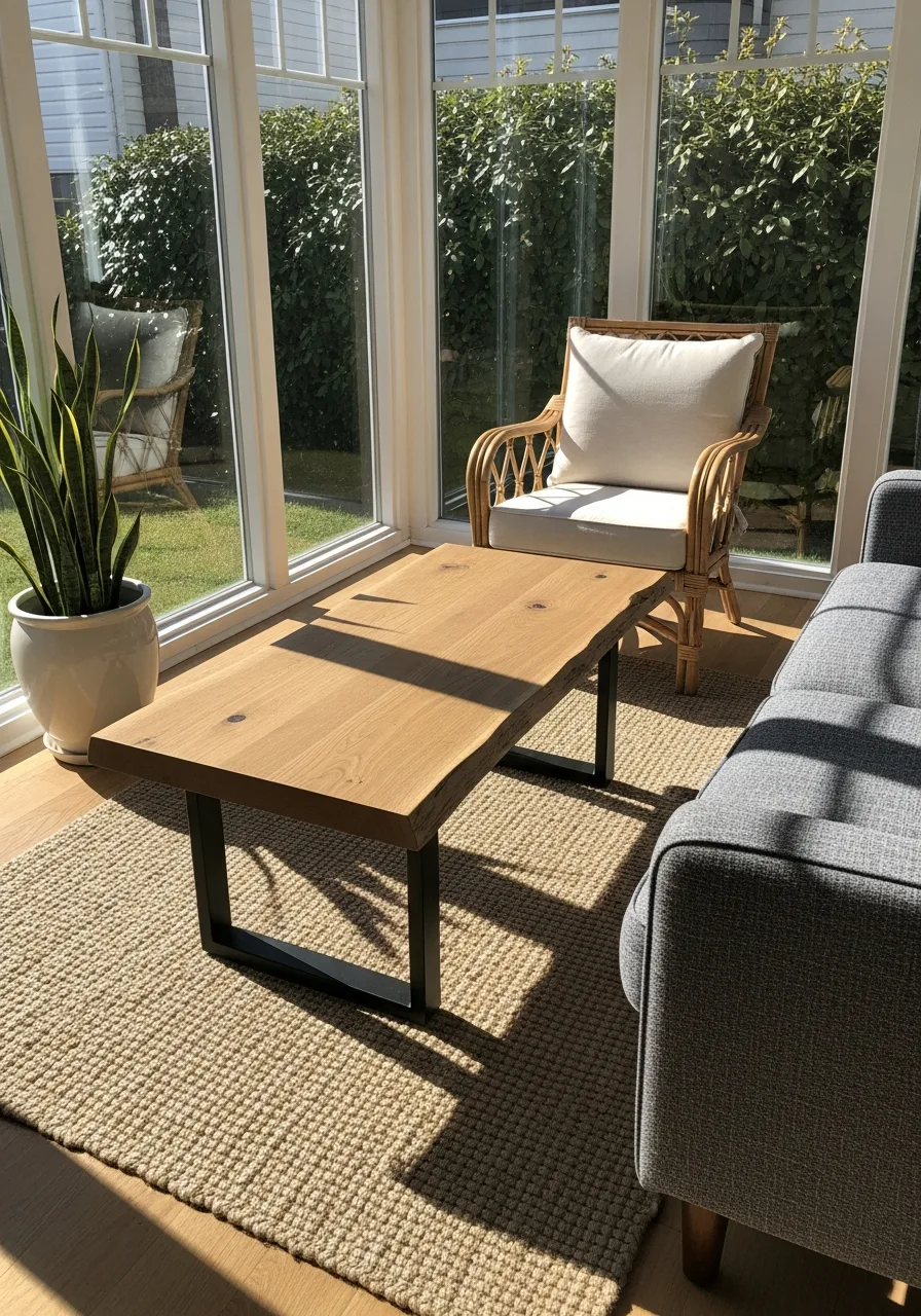 35. Mixed Material Furniture Combination