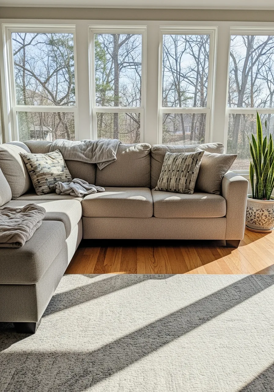 4. Indoor Sectional Sofa